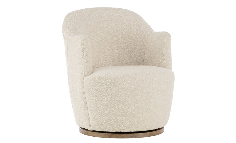 Aurora Knoll Natural Swivel Chair